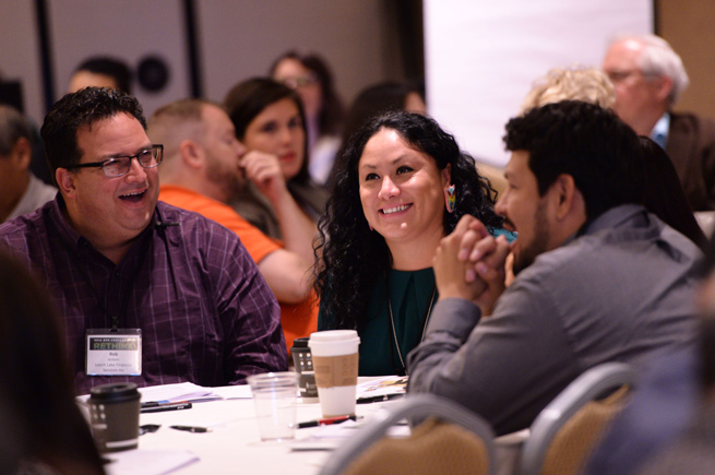 Participants at an Oweesta event