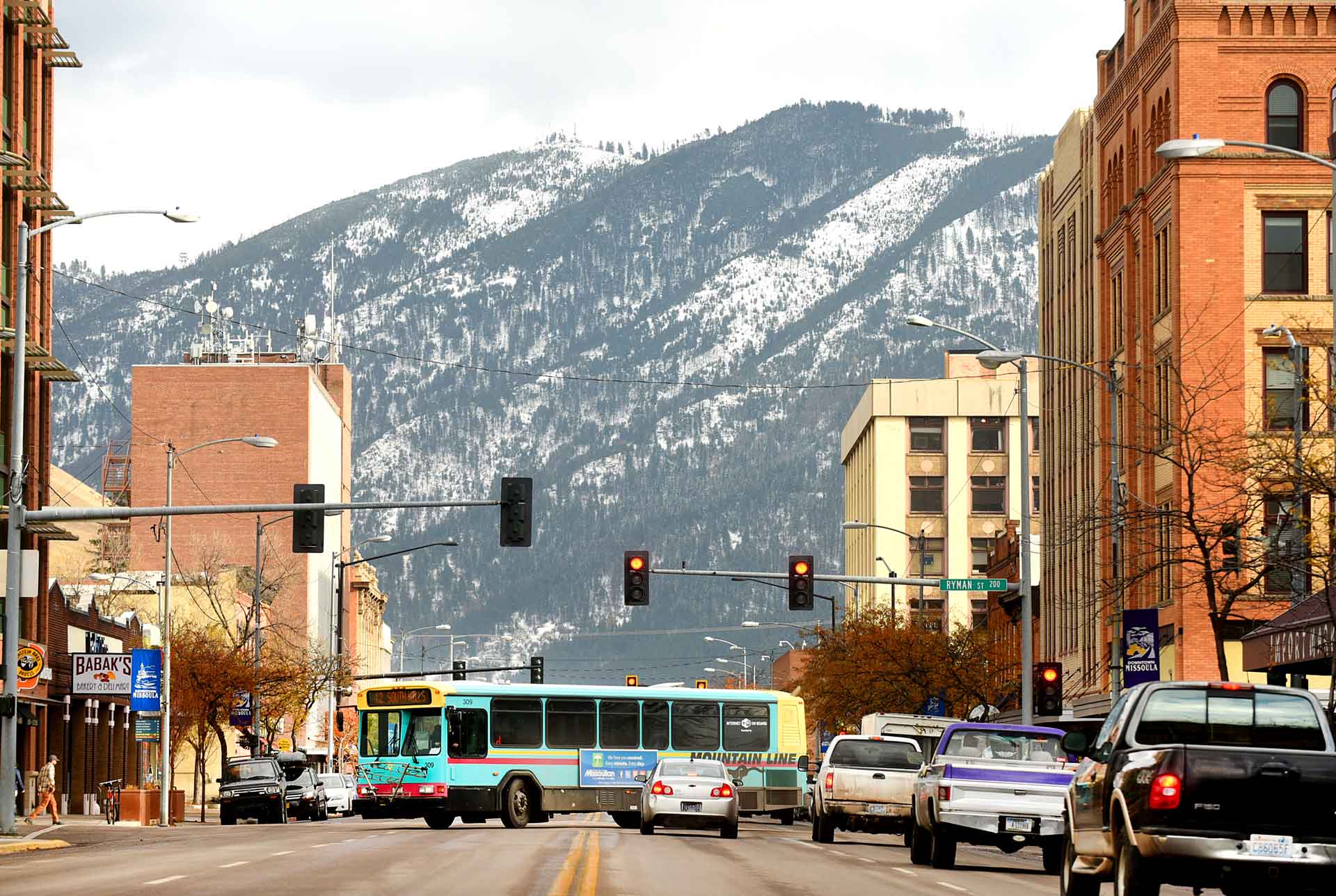 Street scent of Billings, Montana