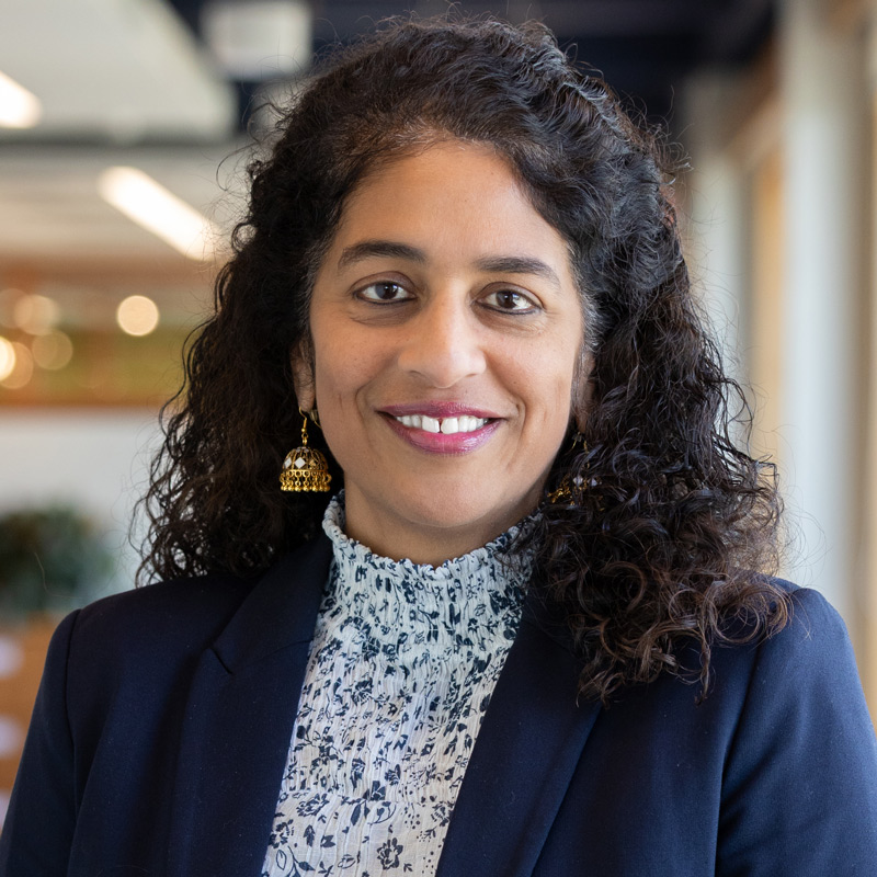 head shot of Alli Naithani