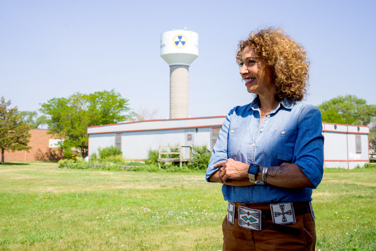 Tawney Brunsch, executive director of Lakota Funds