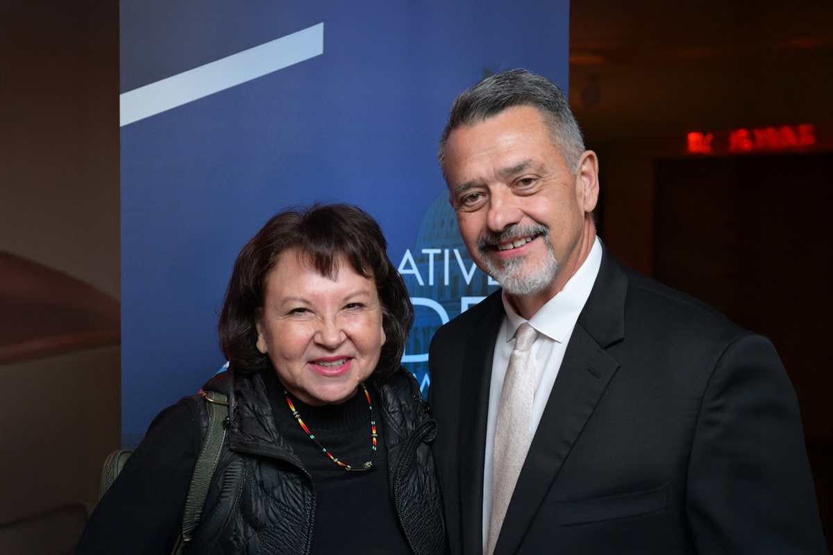 Angie Main and Pete Upton