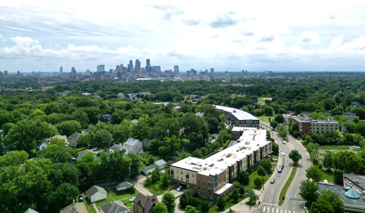 View of Mpls from the North Side