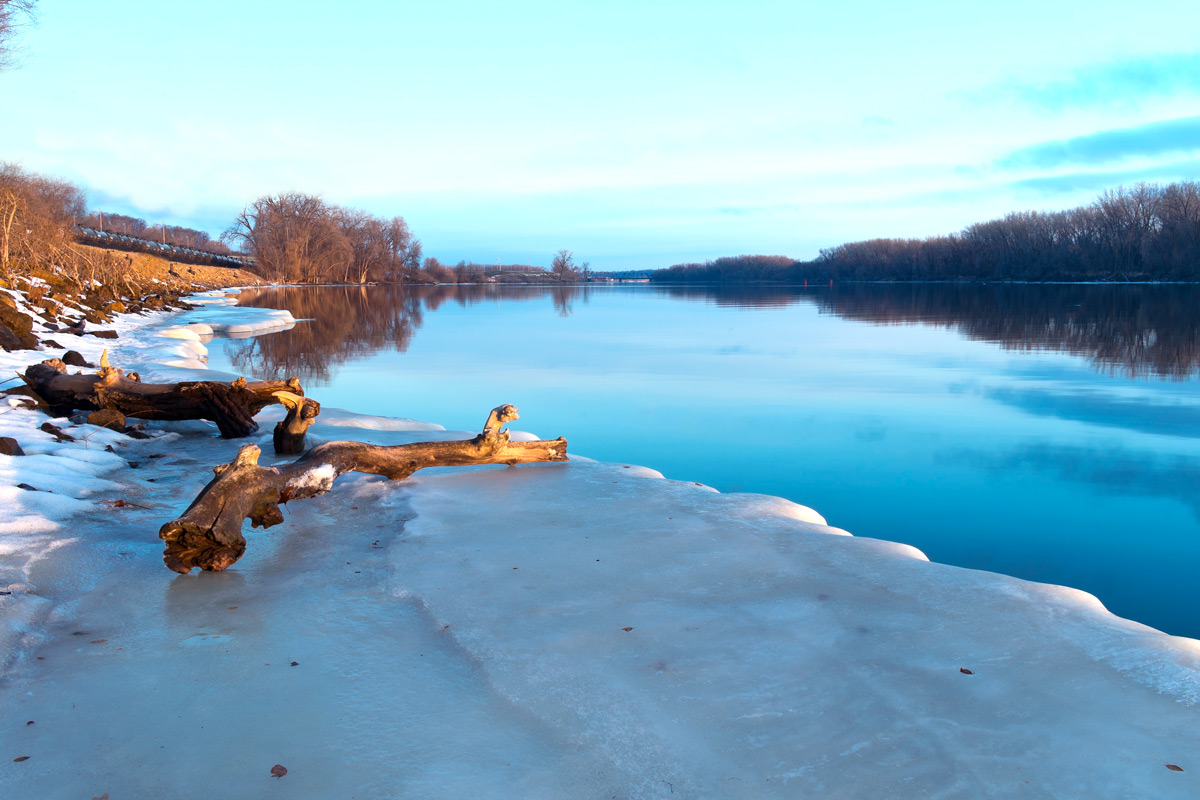Mississippi River in St. Paul