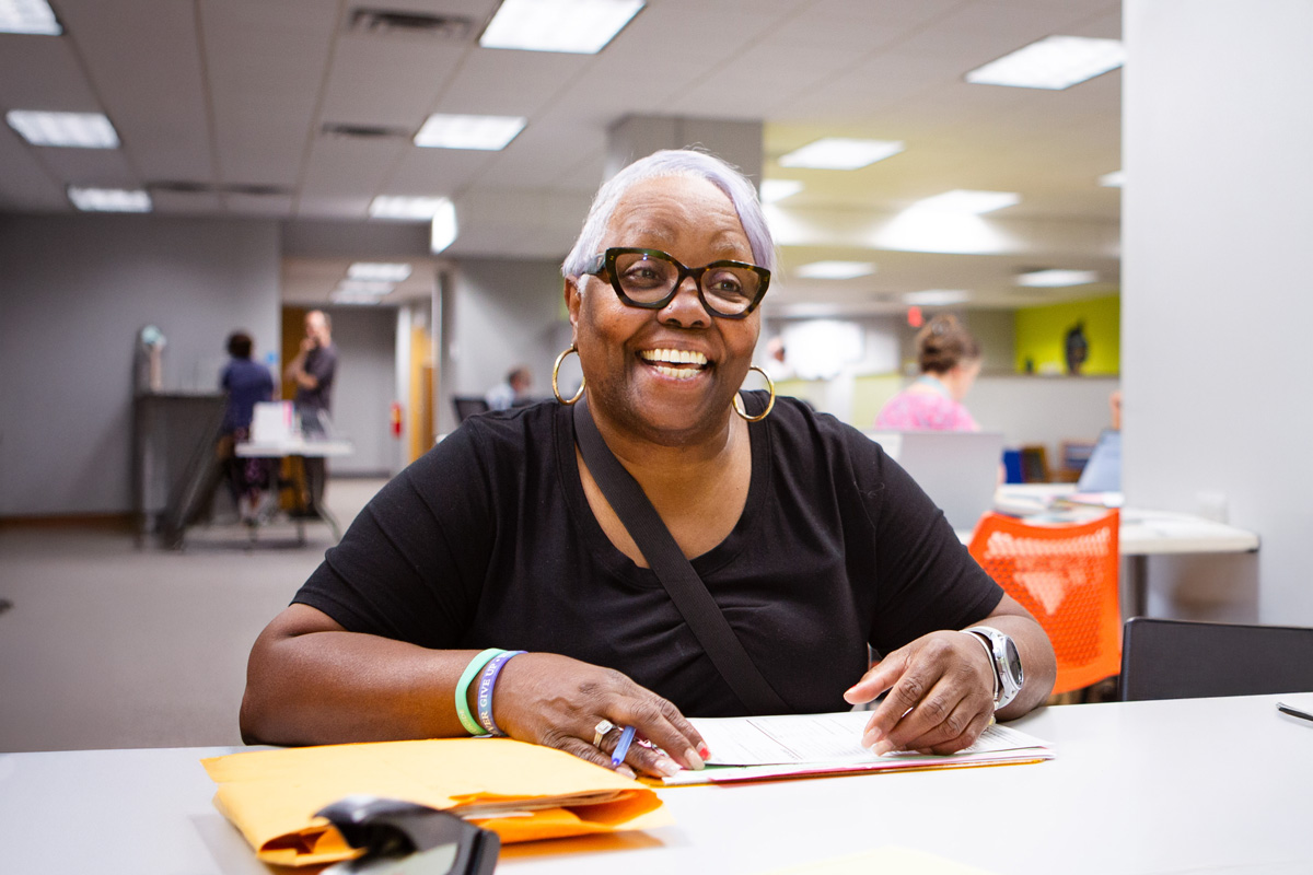 Prepare + Prosper tax clinic customer