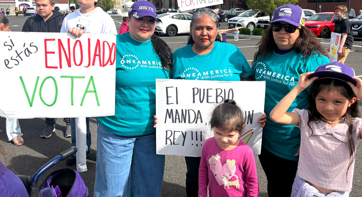 OneAmerica May Day march
