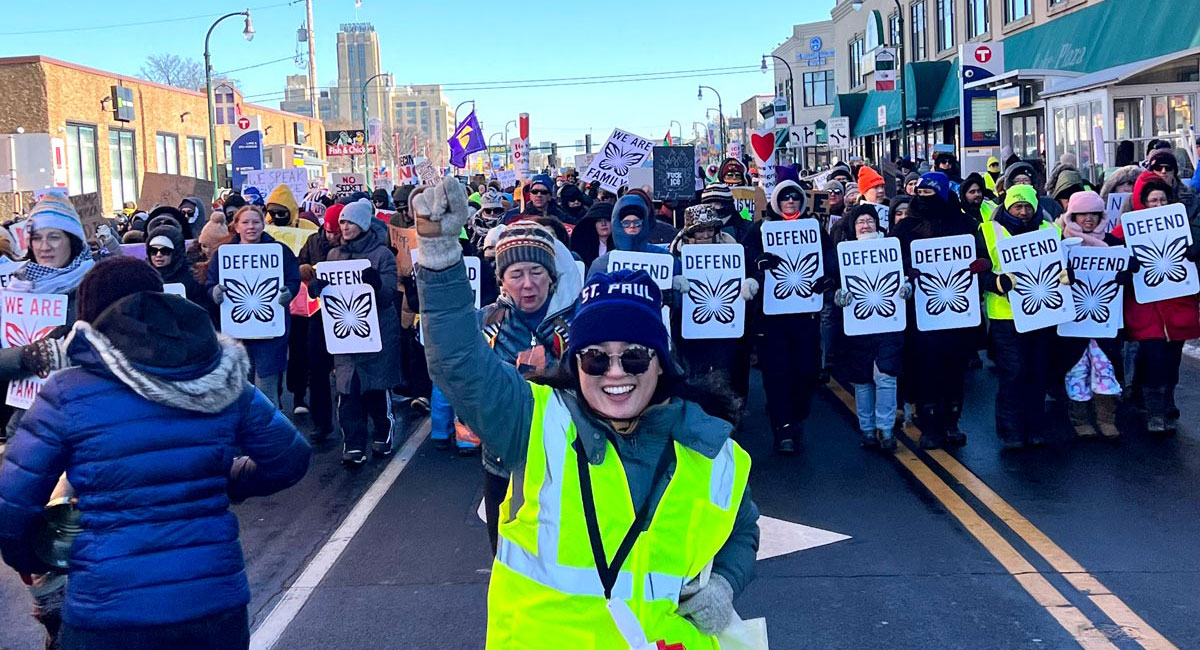 Youth ICE OUT rally
